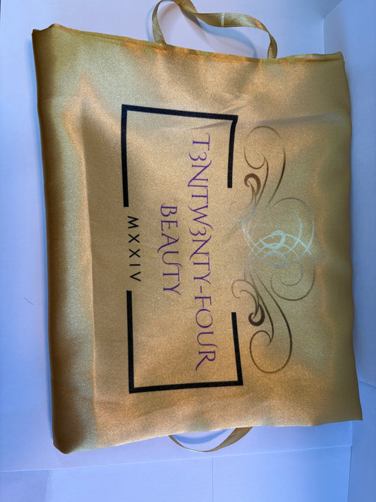 T3N|TW3NTY-FOUR BEAUTY Satin Silk Luxury Bag